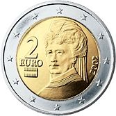 2 Euros Autriche